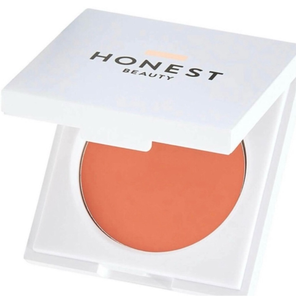 New Honest Beauty Jessica Alba Creme Cheek Blush Lip Color Coral Peach